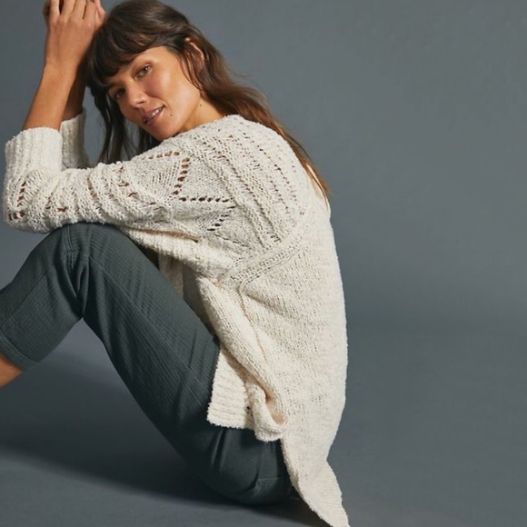 Nwt Anthropologie Pilcro Luna Pointelle 
